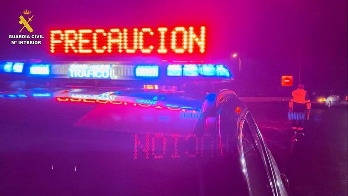 Vehículo de la Guardia Civil.