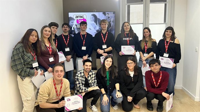 Representantes de los proyectos galardonados