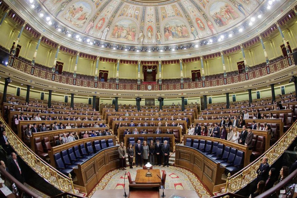 Jornada de simulación parlamentaria en el Congreso