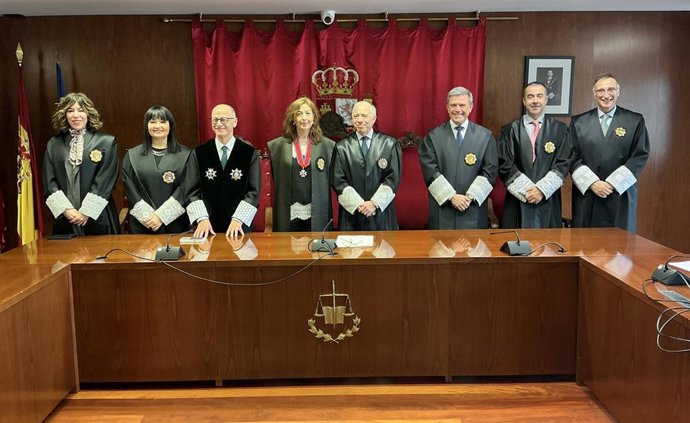 Toma de posesión de la nueva magistrada.