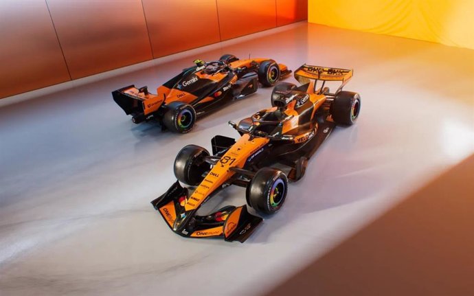 El MCL40, nuevo coche de McLaren para la temporada 2026 de Fórmula 1.