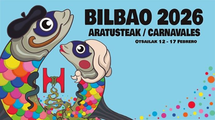 Cartel de los carnavales de Bilbao