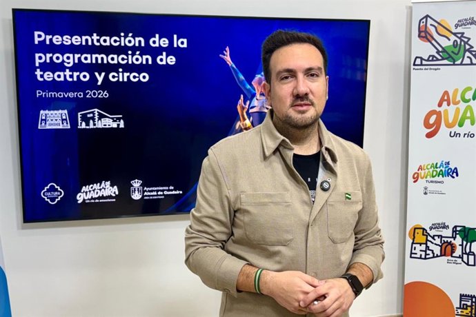 El delegado de Cultura del Ayuntamiento de Alcalá de Guadaíra (Sevilla), Christopher Rivas.