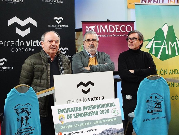 Presentación del primer Encuentro Interprovincial de Senderismo 2026.