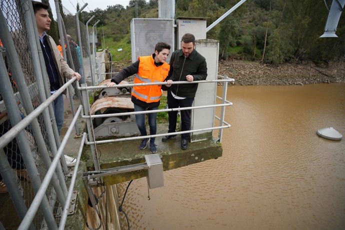 La presidenta de la Diputación de Badajoz visita municipios afectados por el temporal para evaluar los daños