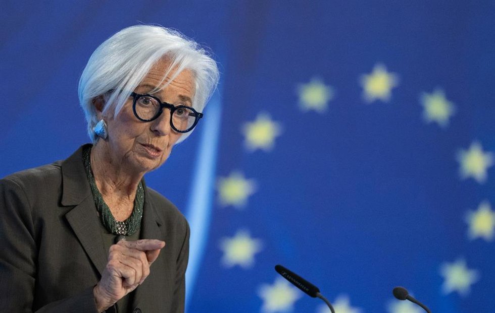 05 de febrero de 2026, Hesse, Fráncfort del Meno: Christine Lagarde, presidenta del Banco Central Europeo (BCE), interviene en la rueda de prensa posterior a la reunión del Consejo de Gobierno del BCE.