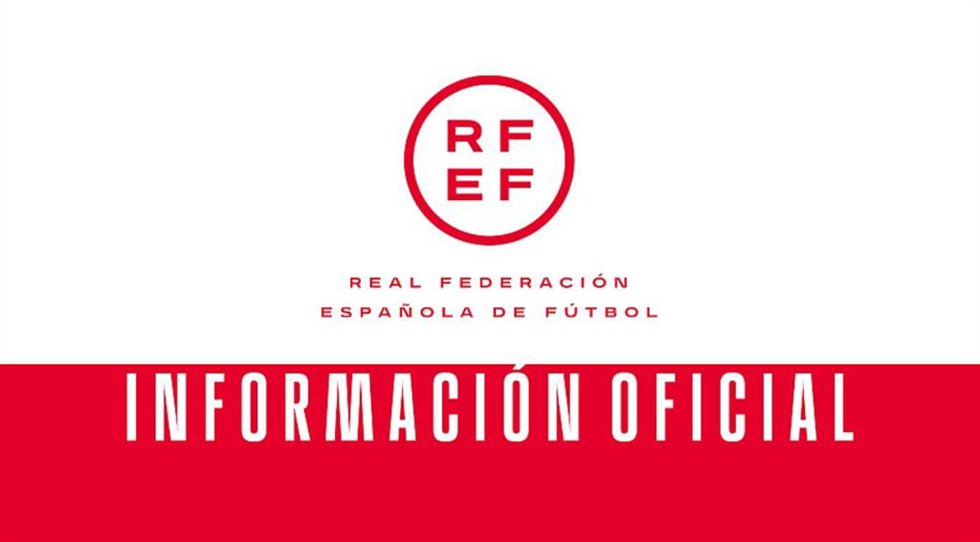 Archivo - Logo de la Real Federación Española de Fútbol