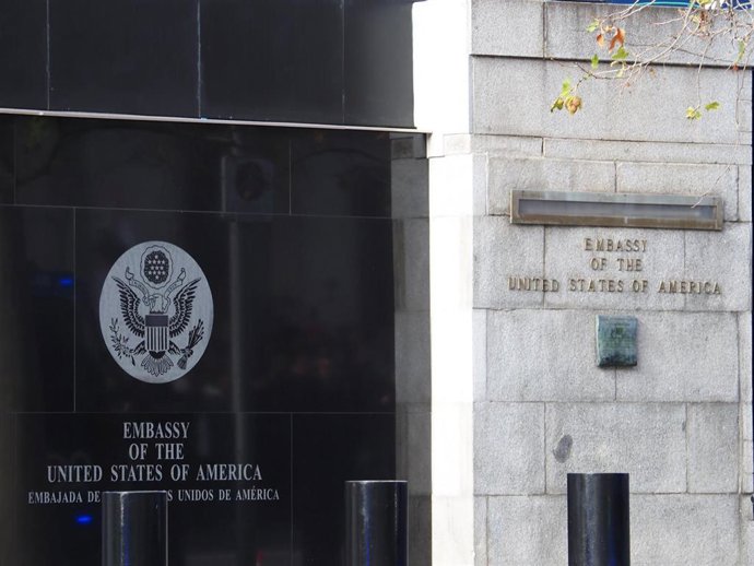 Archivo - Embajada de Estados Unidos en Madrid