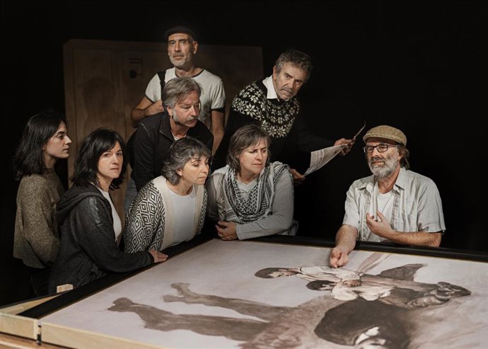 Chévere estrena en el 20 de febrero en Santiago su obra 'Ictus (anatomía de 'A derradeira leición' de Castelao)'