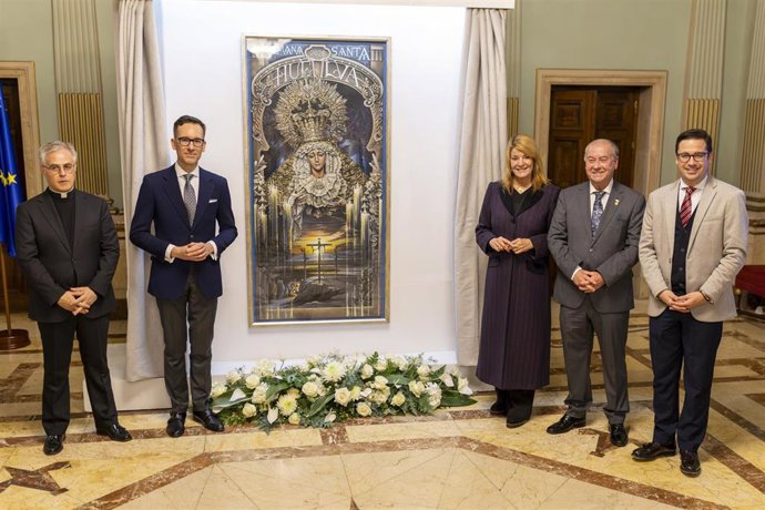 Presentación del cartel de la Semana Santa de Huelva 2026.