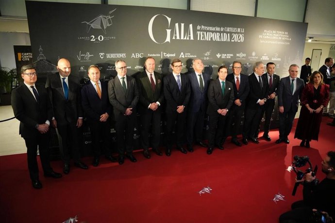 Presentación de los carteles de la temporada taurina 2026 de la Real Maestranza de Caballería.