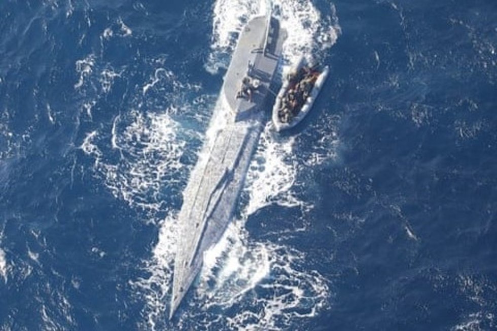 Abordaje de narcosubmarino en Colombia