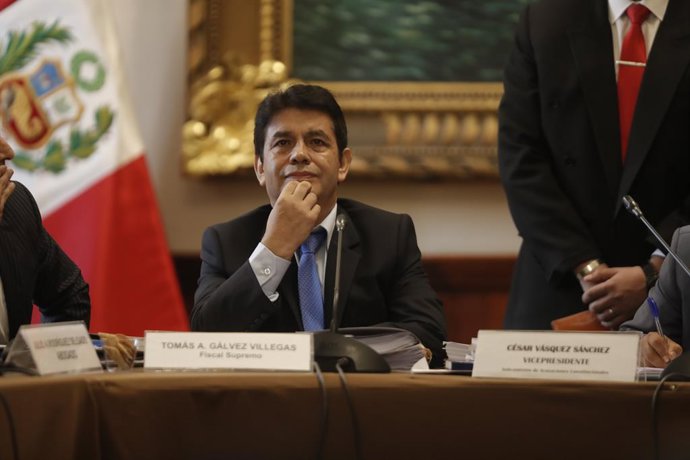 Archivo - Arquivo - 30 de abril de 2019, Lima, PERU: TERÇA-FEIRA, 30 DE ABRIL DE 2019.Subcomissão de Acusações Constitucionais Audiência: Audiência das Denúncias Constitucionais n.º 243, 248, 270, 285 e 288 (acumuladas), formuladas contra o Procurador-Ger