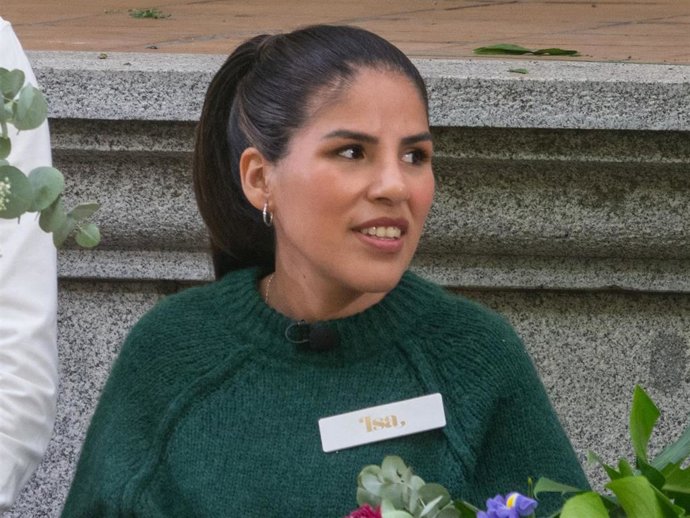 Archivo - Isa Pantoja durante el rodaje de 'DecoMasters'