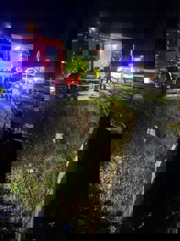 Imagen del accidente en Camaleño