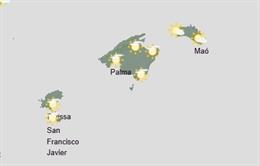 El tiempo hoy, martes 10 de febrero, en Baleares.