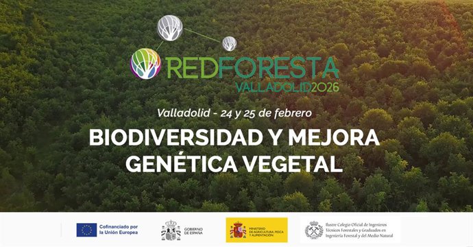 REDFORESTA Valladolid 2026. Retos de la biodiversidad y la mejora genética.