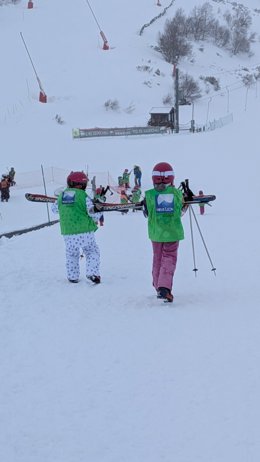 Participantes del programa 'Marzo en blanco' impulsado por la Diputación de León en anteriores ediciones.