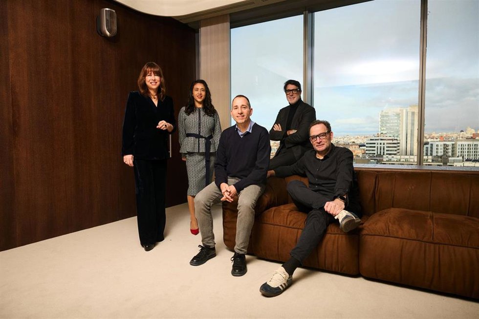 De izquierda a derecha: María Moya, Carolina Miyata, Jorge Martín-Luengo, Agustín Vivancos y Antonio Pasagali.