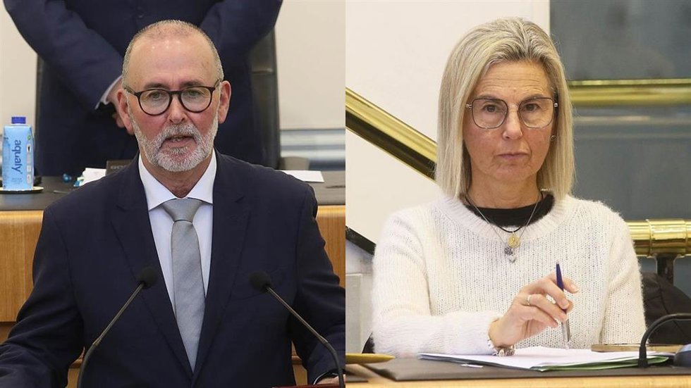 Juanjo Berenguer (i) y Lourdes Llopis (d)