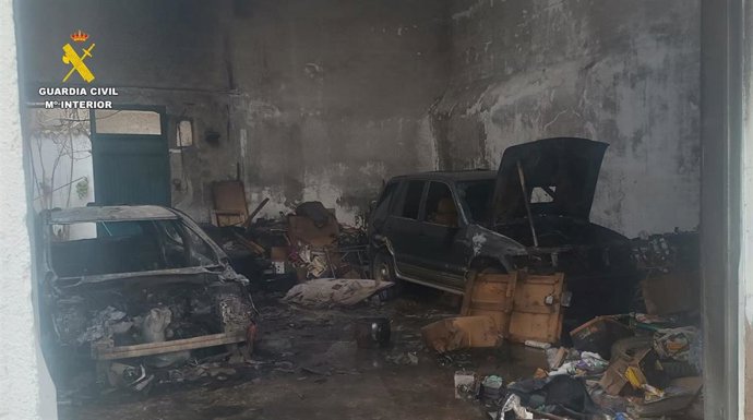 Incendio en una vivienda de Madrigueras.