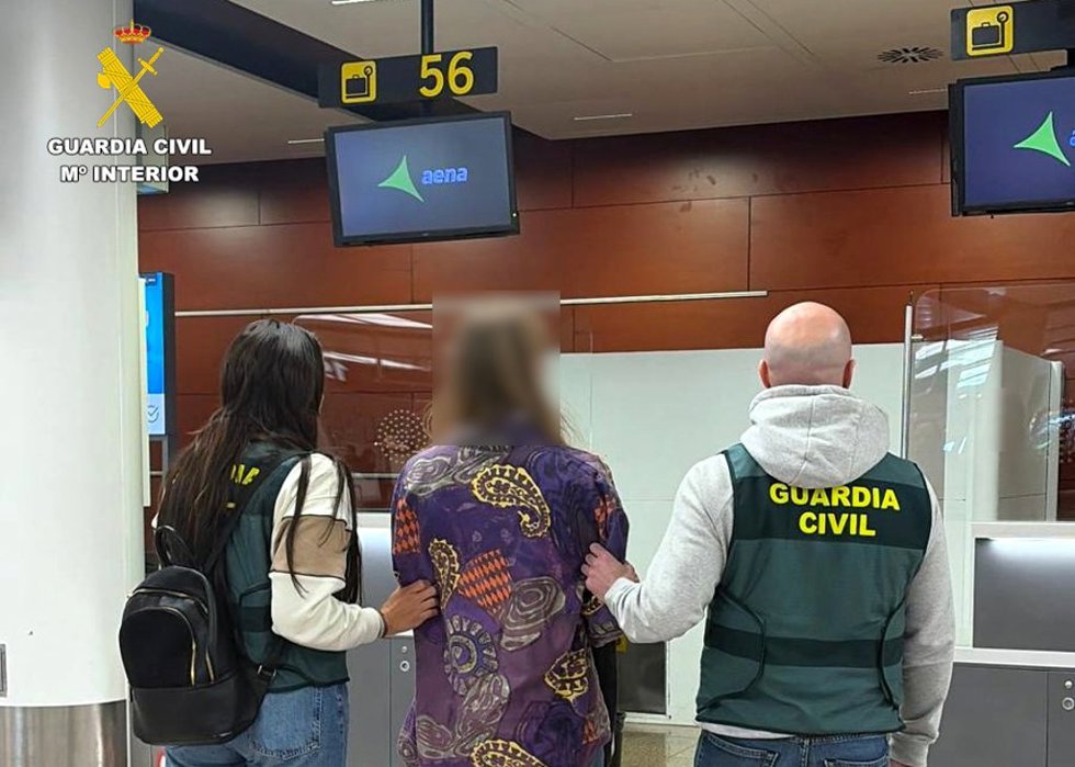 El detenido en el aeropuerto de Barcelona