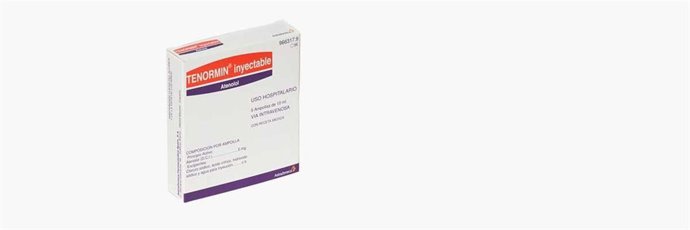 Archivo - Arquivo - Os problemas de abastecimento do medicamento Tenormin 0,5 mg/ml injetável podem durar até fevereiro de 2026, de acordo com a AEMPS.