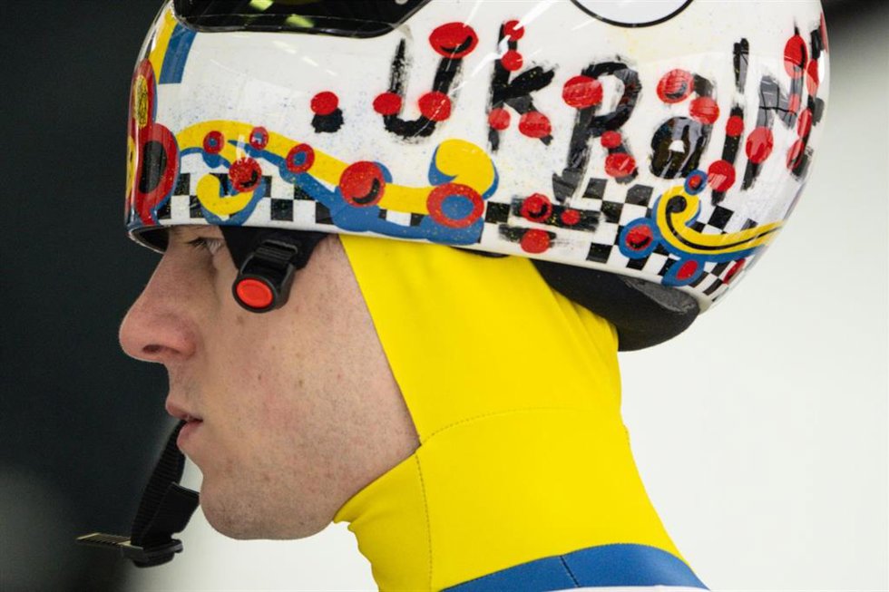 Archivo - El ucraniano Vladyslav Heraskevych antes de una prueba de skeleton