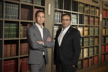 Víctor Grifols Deu y Raimon Grifols Roura