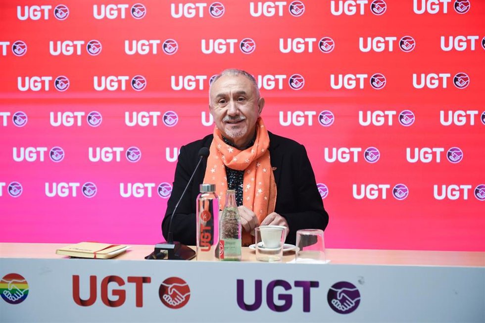 Archivo - El secretario general de UGT, Pepe Álvarez