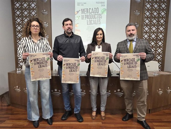 Presentación del proyecto Mercado de Productos Locales Comarca Zafra Río-Bodión.