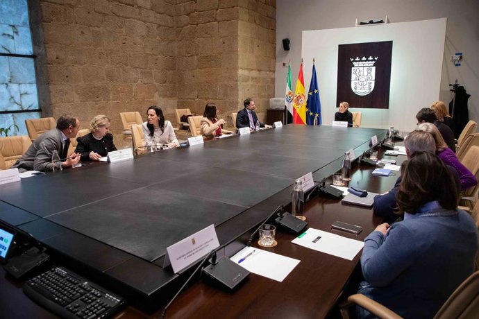 Reunión del Consejo de Gobierno de la Junta este martes, 10 de febrero.