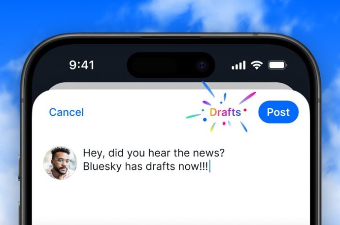 Rascunhos no Bluesky.