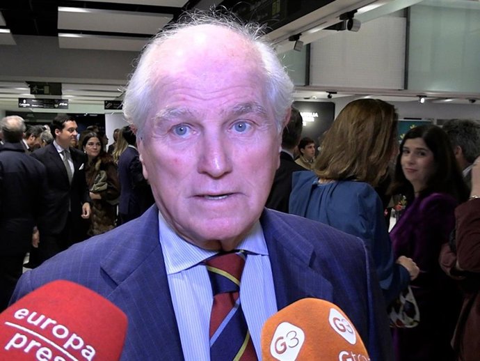 Ramón Calderón en la presentación de la Feria de Sevilla