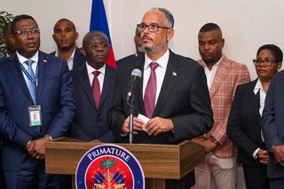 Archivo - El nuevo primer ministro de Haití, Alix Didier Fils-Aimé