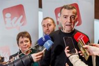 Maíllo (IU) matiza que Díaz no tiene que dar un paso a un lado en la renovación de la coalición de izquierdas