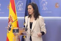 Belarra avisa al Gobierno de que prohibir las redes a menores de 16 años "no va a ser suficiente" y pide "más educación"