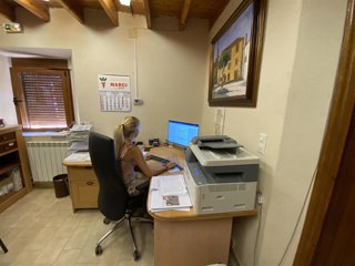 Imagen de archivo de un local de una entidad menor de Palencia