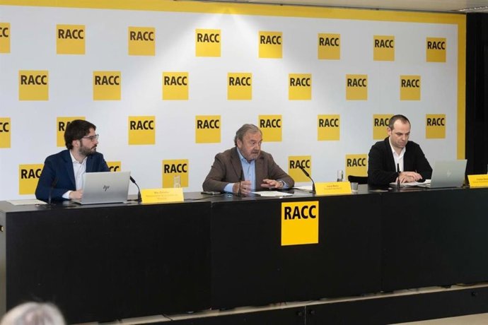 El RACC ha presentado el primer barómetro de movilidad de los viandantes en Barcelona.