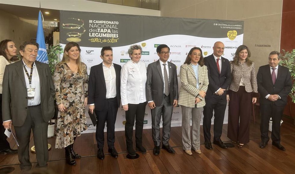 Celebración del Día Mundial de las Legumbres en Valladolid.