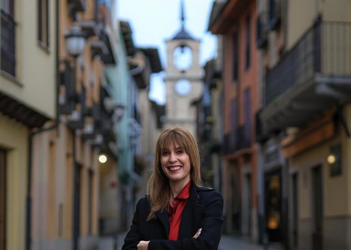 Myriam Blanco García, cabeza de lista de Coalición por El Bierzo para las elecciones autonómicas.