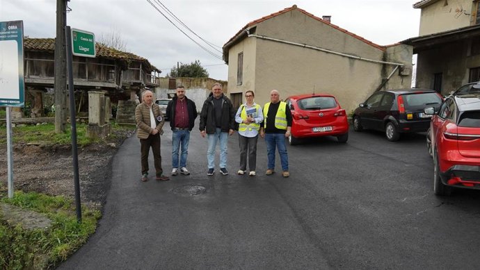 Obras de saneamiento Siero.