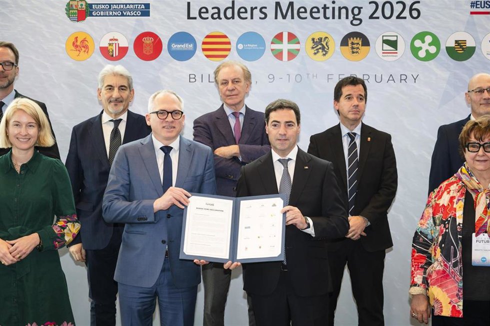 Clausura del 'Leaders Meeting  Fit for the Future' en Bilbao.