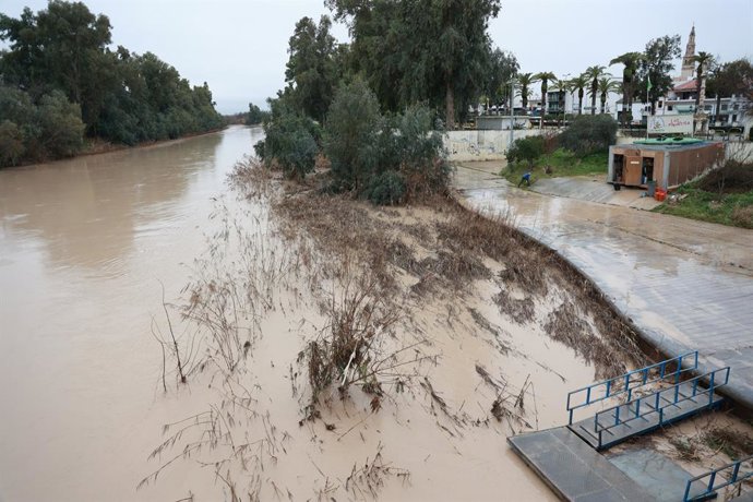 Situación del río Genil en Écija (Sevilla)