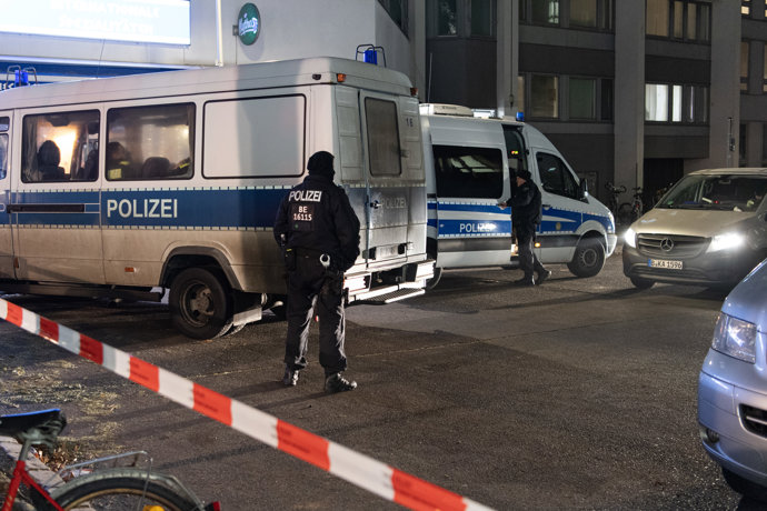 Imagen de archivo ed la Policía de Alemania.