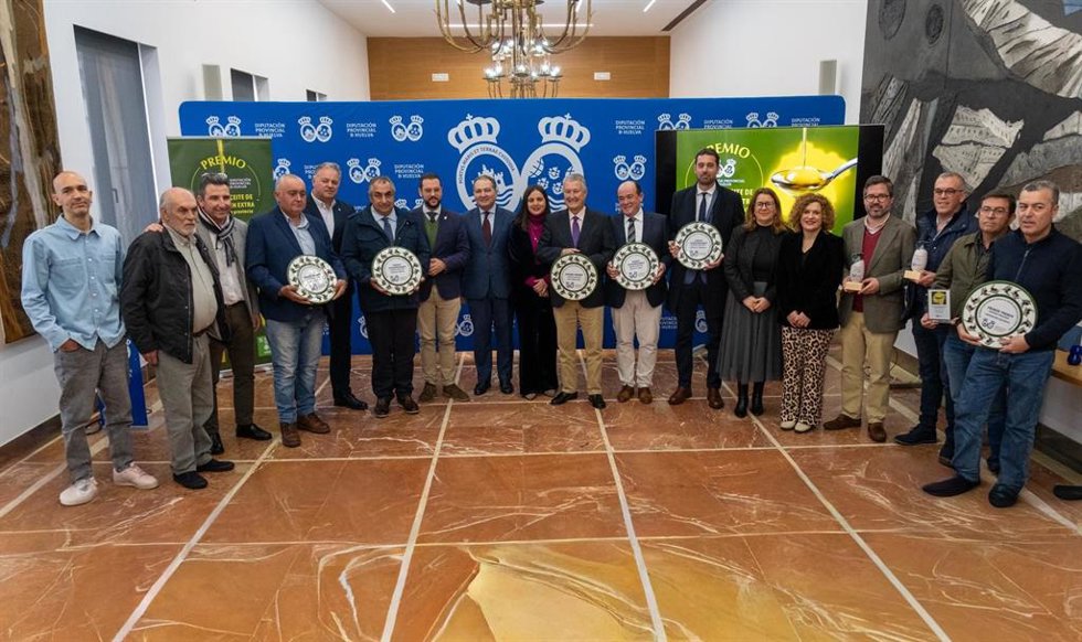 Entrega del XII Premio 'Diputación de Huelva' al Mejor Aceite de Oliva Virgen Extra.