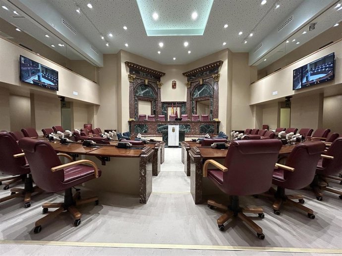Hemiciclo de la Asamblea Regional de Murcia