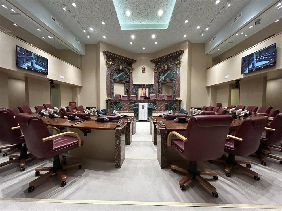 Hemiciclo de la Asamblea Regional de Murcia