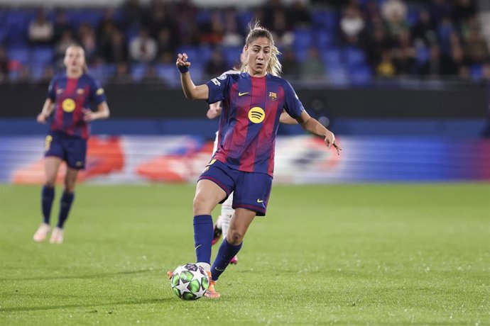 Archivo - La jugadora del Barça Femení Laia Aleixandri