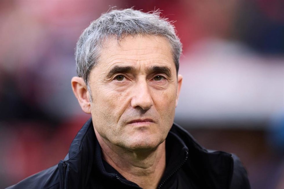 El entrenador del Athletic Club, Ernesto Valverde.